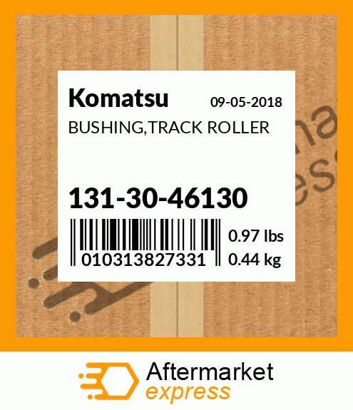 Spare part 1313046130 + BUSHING,TRACK ROLLER