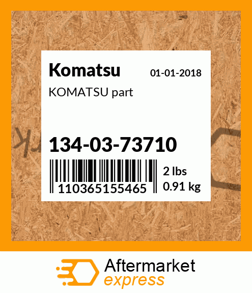 KOMATSU part 134-03-73710