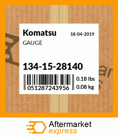 Spare part 134-15-28140 + GAUGE