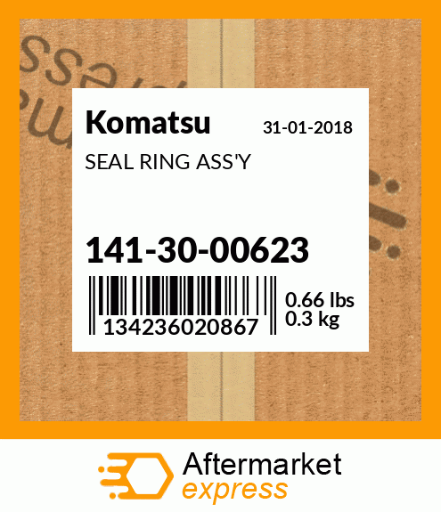 Spare part 141-30-00623 + SEAL RING ASS'Y