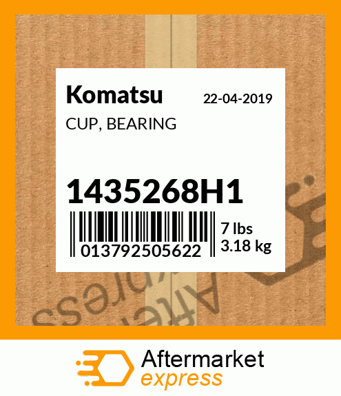 Spare part 1435268H1 + CUP, BEARING