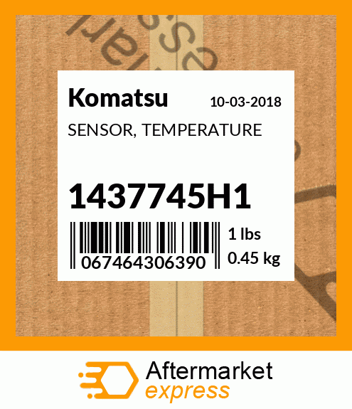 Spare part 1437745H1 + SENSOR, TEMPERATURE