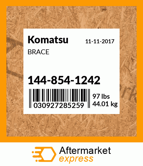 Spare part 144-854-1242 + BRACE