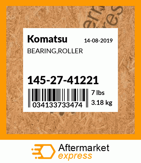 Spare part 1452741221 + BEARING,ROLLER