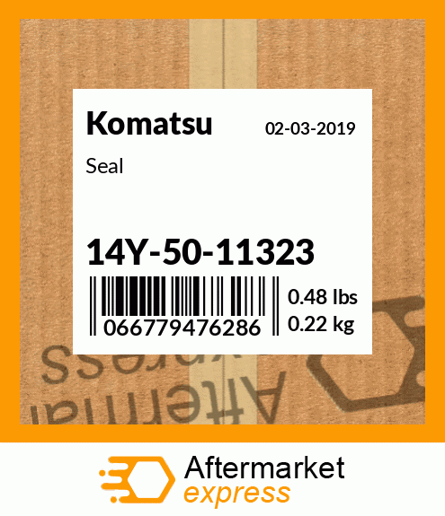 Spare part 14Y-50-11323 + Seal