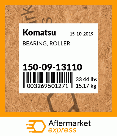 Spare part 1500913110 + BEARING, ROLLER