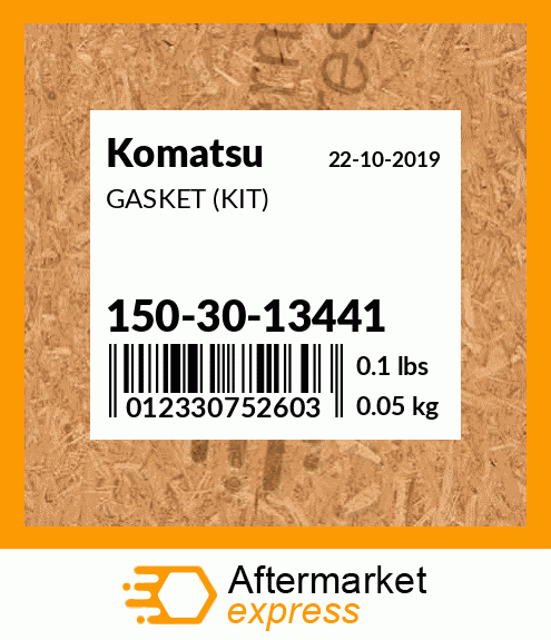 Spare part 150-30-13441 + GASKET (KIT)