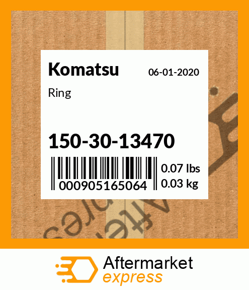 Spare part 150-30-13470 + Ring