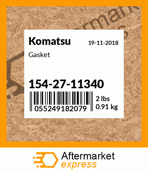 Spare part 154-27-11340 + Gasket