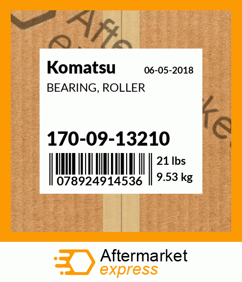 Spare part 170-09-13210 + BEARING, ROLLER