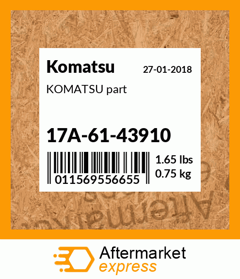 KOMATSU part