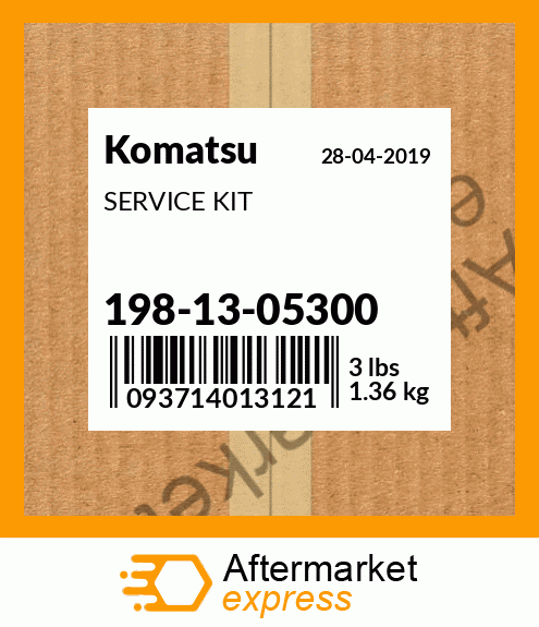 Spare part 198-13-05300 + SERVICE KIT