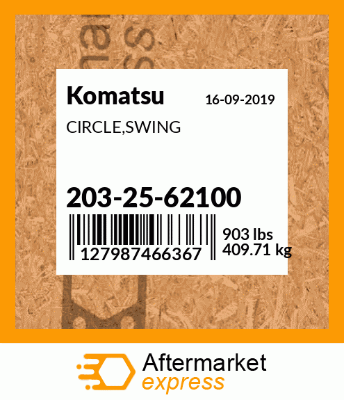 Spare part 2032562100 + CIRCLE,SWING