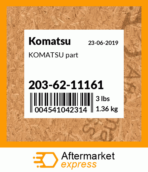 KOMATSU part