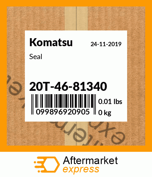 Spare part 20T-46-81340 + Seal