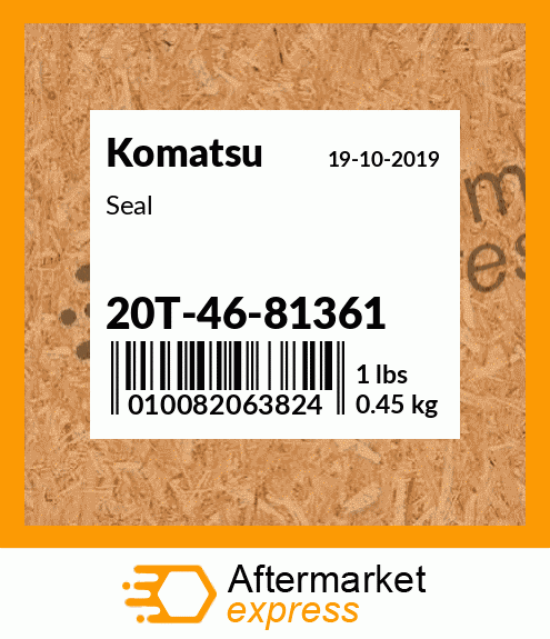 Spare part 20T-46-81361 + Seal