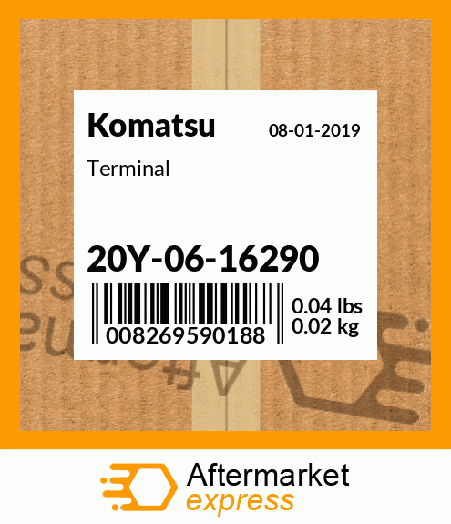 Spare part 20Y-06-16290 + Terminal