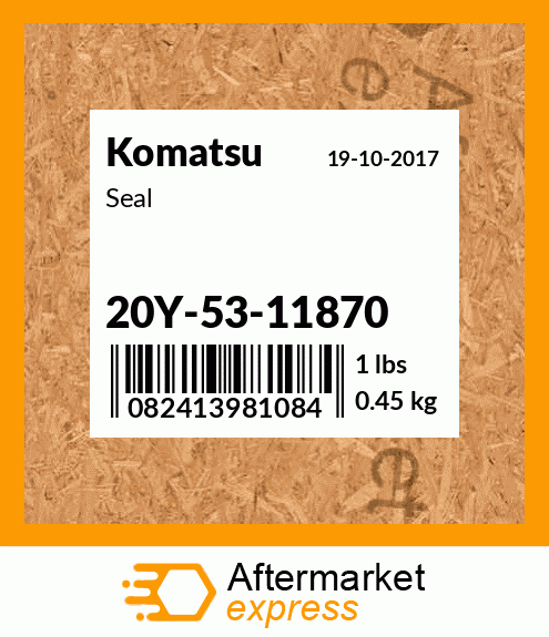 Spare part 20Y5311870 + Seal