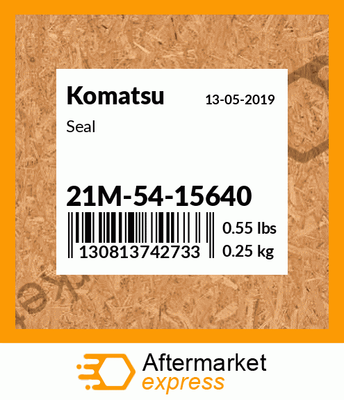 Spare part 21M-54-15640 + Seal