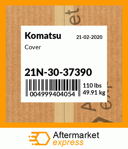 Spare part 21N-30-37390 + Cover