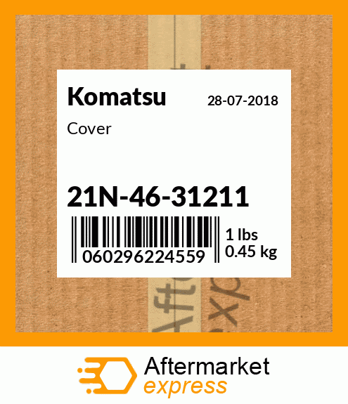 Spare part 21N-46-31211 + Cover