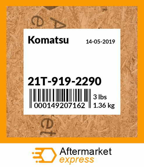 21T-919-2290 fits Komatsu |