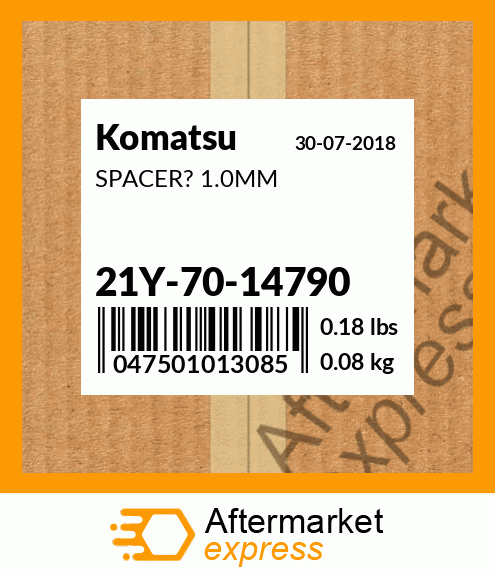 Spare part 21Y7014790 + SPACER? 1.0MM