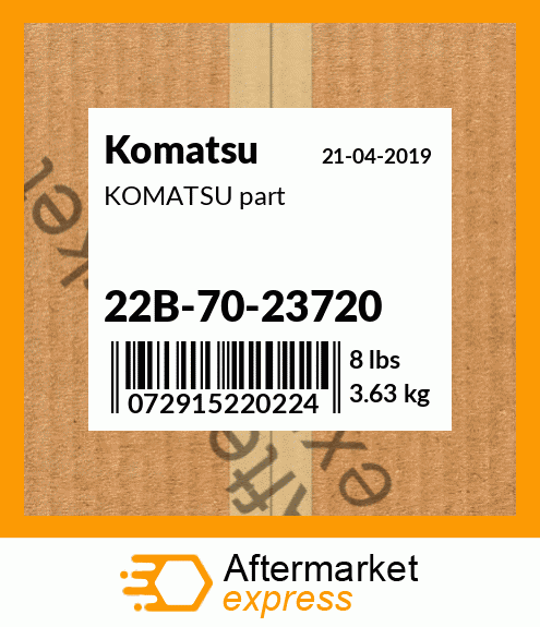 KOMATSU part