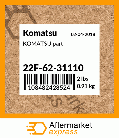 KOMATSU part