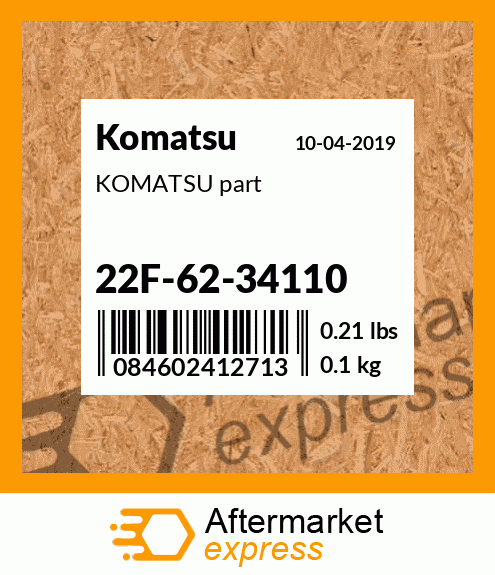 KOMATSU part