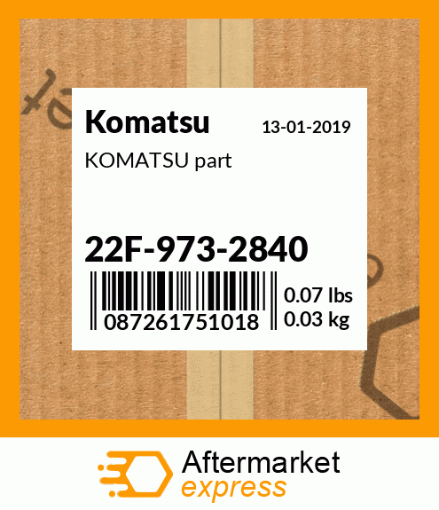 KOMATSU part
