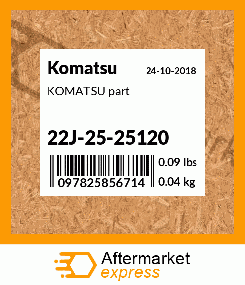 KOMATSU part