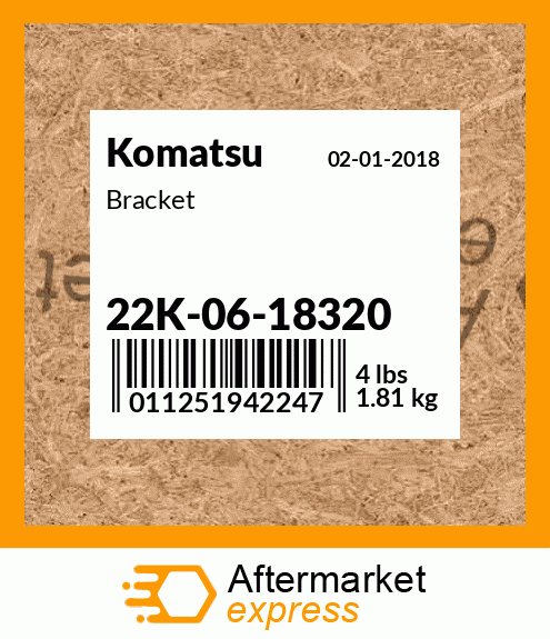 Spare part 22K-06-18320 + Bracket