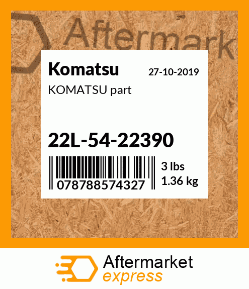 KOMATSU part