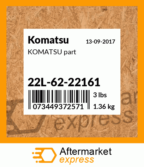 KOMATSU part