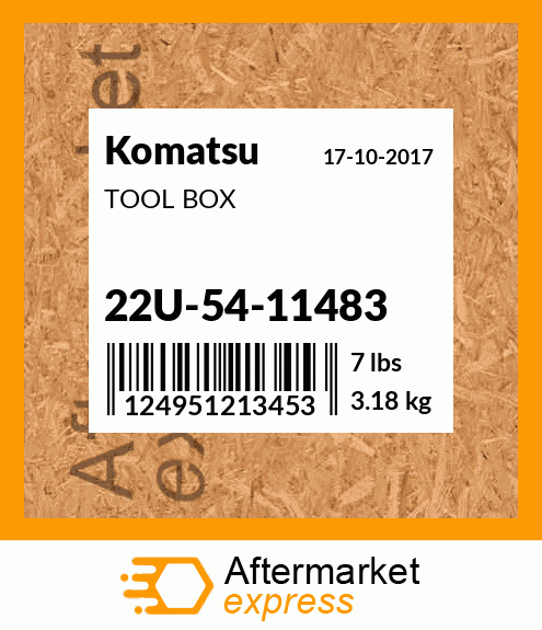 Spare part 22U-54-11483 + TOOL BOX