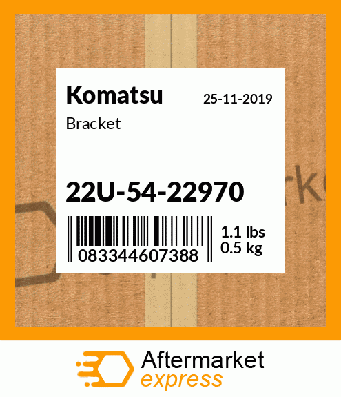 Spare part 22U-54-22970 + Bracket