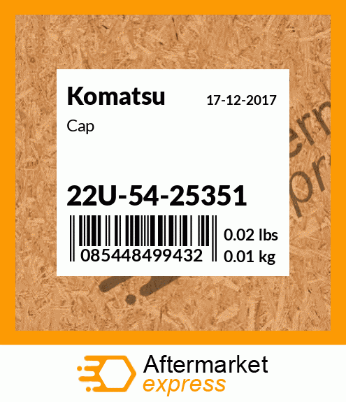 Spare part 22U-54-25351 + Cap