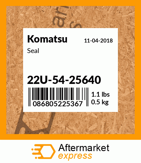 Spare part 22U-54-25640 + Seal