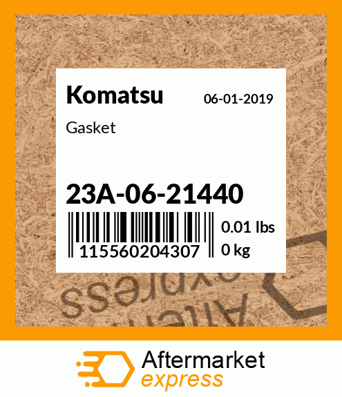 Spare part 23A-06-21440 + Gasket