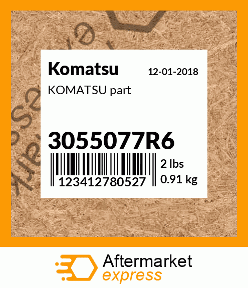 KOMATSU part 3055077R6