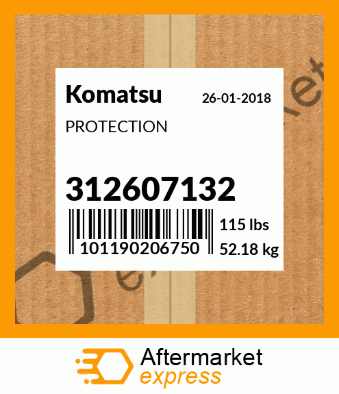 Spare part 312607132 + PROTECTION