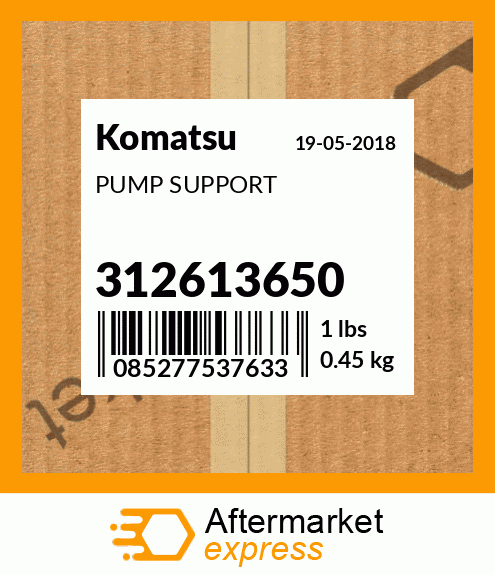 Spare part 312613650 + PUMP SUPPORT