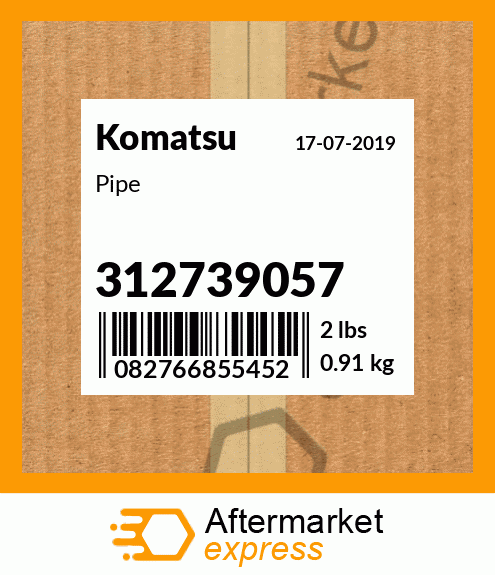 Spare part 312739057 + Pipe