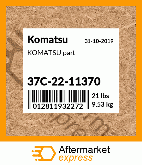 KOMATSU part