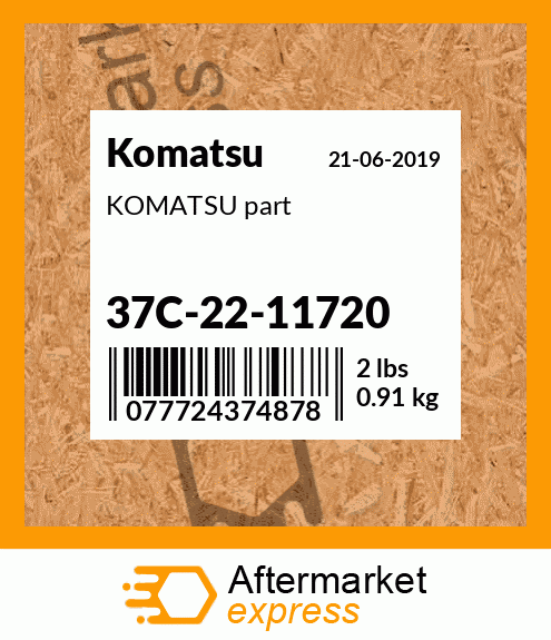 KOMATSU part