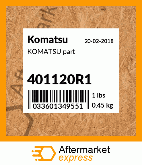 KOMATSU part 401120R1