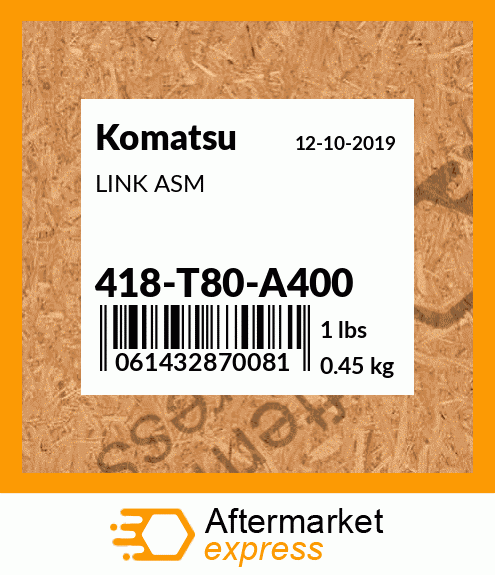 LINK ASM 418-T80-A400