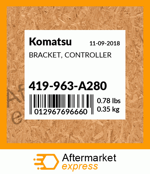 Spare part 419-963-A280 + BRACKET, CONTROLLER