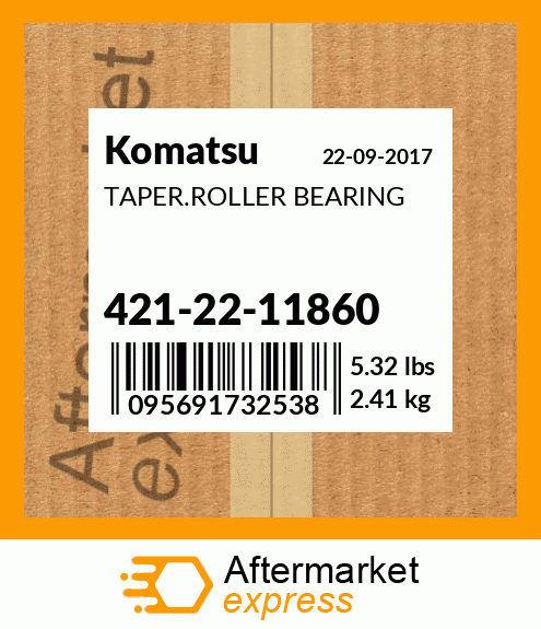 Spare part 4212211860 + TAPER.ROLLER BEARING